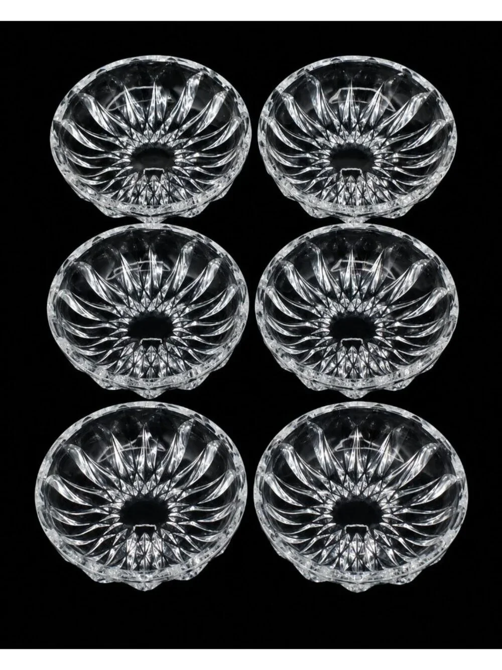 6 Gorham Althea Shallow Dessert Bowls 5.75